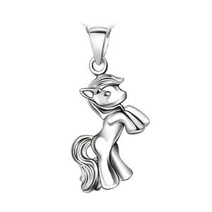  Silver my little pony pendant. Great  gift